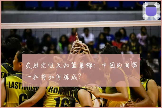 矣进宏惊天扣篮集锦：中国民间第一扣将如何炼成？