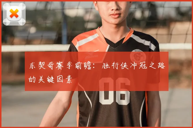 东契奇赛季前瞻:独行侠冲冠之路的关键因素